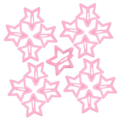HEATSHAKING 20 Stück Kleine Stern Haarklammern aus Metall Leichte Stabile Haarspangen für Damen und Mädchen Modische Styling accessoires für Geburtstage Hochzeiten Alltag Einfach zu Verwenden von HEATSHAKING