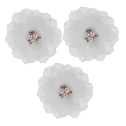 HEATSHAKING 3 Stück Blumen Haarspangen Weiße Haarklammern für Mädchen Teens und Haaraccessoires für für Besondere Anlässe und Tägliche Looks HEATSHAKING 3 Stück Blumen Haarspangen Weiße Haarklammern für Mädchen Teens und Haaraccessoires für für Besondere Anlässe und Tägliche Looks von HEATSHAKING
