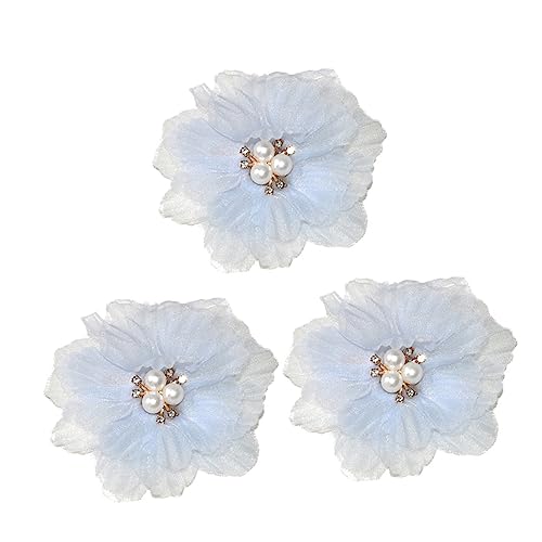 HEATSHAKING 3 Stück Niedliche Blumen Haarklammern mit Perlen Haarspangen für Mädchen Dekoration für Hochzeiten und Geburtstagsfeiern Vielseitige Haaraccessoires Blau HEATSHAKING 3 Stück Niedliche Blumen Haarklammern mit Perlen Haarspangen für Mädchen Dekoration für Hochzeiten und Geburtstagsfeiern Vielseitige Haaraccessoires Blau von HEATSHAKING