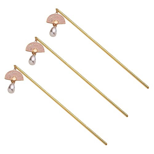 HEATSHAKING 3 Stück Vintage Haarstäbchen für Damen Haarnadeln für Chignon und Hochsteckfrisuren Haarschmuck Accessoire für Mädchen und HEATSHAKING 3 Stück Vintage Haarstäbchen für Damen Haarnadeln für Chignon und Hochsteckfrisuren Haarschmuck Accessoire für Mädchen und von HEATSHAKING