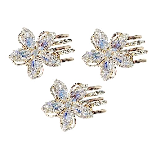 HEATSHAKING 3Stücke Blumen Haarspangen Blumen Klauen Clips für Damen Haarklammern aus Rutschfest Frisuren für HEATSHAKING 3Stücke Blumen Haarspangen Blumen Klauen Clips für Damen Haarklammern aus Rutschfest Frisuren für von HEATSHAKING