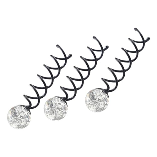 HEATSHAKING 3Stücke Haarbrötchen Spiralclip Haarnadel für Einfaches Haarstyling Zubehör für Damen Schnell und Bequem zum Erstellen von Frisuren HEATSHAKING 3Stücke Haarbrötchen Spiralclip Haarnadel für Einfaches Haarstyling Zubehör für Damen Schnell und Bequem zum Erstellen von Frisuren von HEATSHAKING