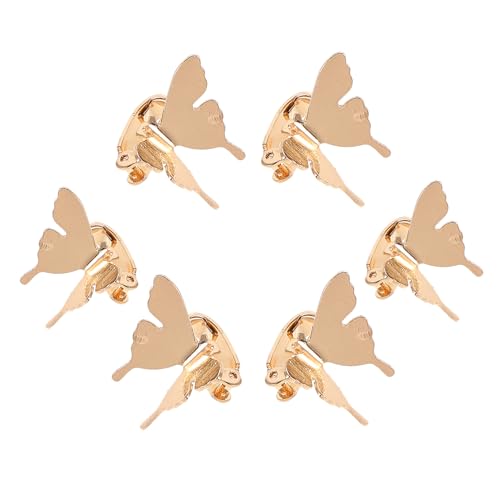 HEATSHAKING 6stücke Schmetterlings-haarspangen Für Damen Rutschfeste Kleine Dekorative Haarklammern Für Lässige Looks Und Events von HEATSHAKING