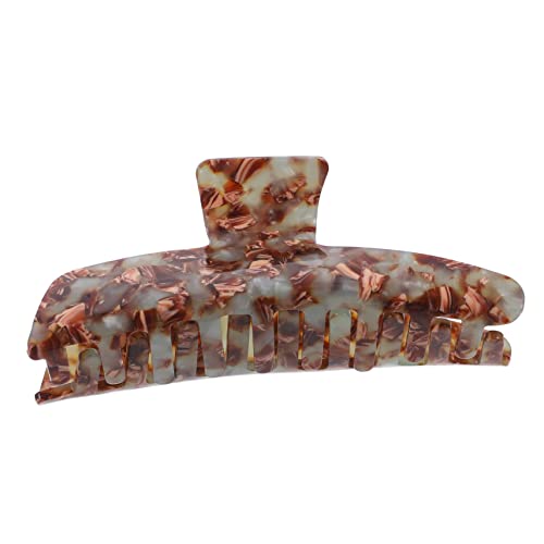 HEATSHAKING Acetat Haarklammer für Damen Modischer Claw Clip mit Französischem Design Rutschfestes Styling Tool für Dickes und Vielseitiger Haar Accessoire für Alltag und Besondere Anlässe von HEATSHAKING