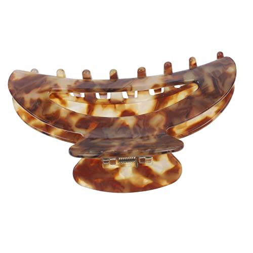 HEATSHAKING Große Haarklammern für Dickes Haar Stilvolle Klauenclips Marmor Design für Damen und Teenager Praktisch für Make Up von HEATSHAKING