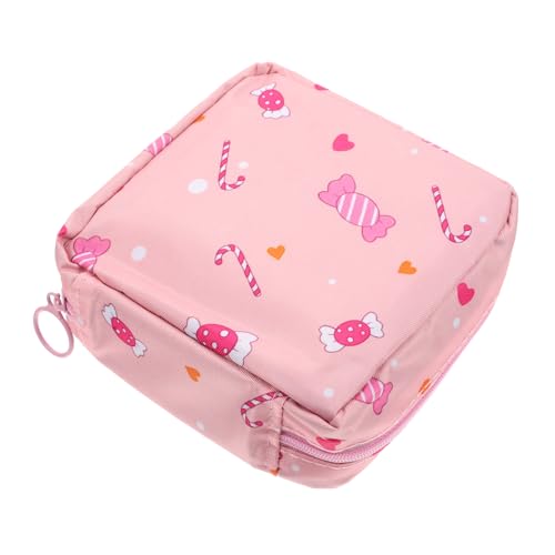 HEATSHAKING Große Periodentasche aus Dickem Langlebigem Material Tragbarer Wiederverwendbarer Hygienebeutel für Damenbinden Hygienische Aufbewahrungstasche für Mädchen und Frauen Stilvoll und von HEATSHAKING