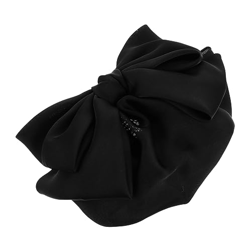 HEATSHAKING Großer Haarschmuck mit Schleifen Netzhaarreif Haarklammer für Damen für Arbeit Partys und Besondere Anlässe Hält Haare Sauber und Ordentlich von HEATSHAKING
