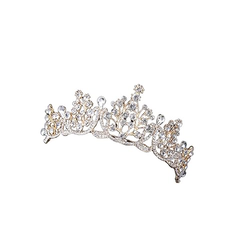 HEATSHAKING Handgefertigte Barock Hochzeitskrone aus Hochwertiger Legierung mit Funkelnden Strasssteinen Dekorative Braut Haaraccessoire Goldfarbene Tiara für Hochzeit und Festliche Anlässe HEATSHAKING Handgefertigte Barock Hochzeitskrone aus Hochwertiger Legierung mit Funkelnden Strasssteinen Dekorative Braut Haaraccessoire Goldfarbene Tiara für Hochzeit und Festliche Anlässe von HEATSHAKING