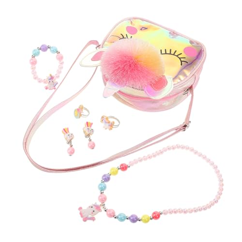 HEATSHAKING Mädchen Schmuck Junge Mädchen Halskette Junge Armband Kit Schmuckset Für Kleinkinder Schmuck Halskette Kit Armband von HEATSHAKING