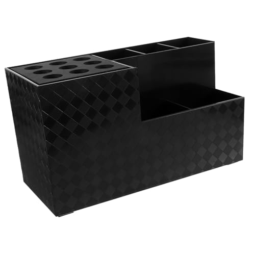 HEATSHAKING Professioneller Friseurscherenhalter Organizer mit Großem Fassungsvermögen Strapazierfähigem Material und Vielseitigen Fächern für Friseurbedarf für Salon und Heimgebrauch von HEATSHAKING