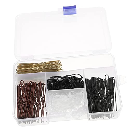 HEATSHAKING U-förmige Haarnadeln Für Damen Haarschmuck Und Haarstyling-accessoires Schwarze Und Braune Haarnadeln Für Dutts Und Fransen Langlebig Und Stabil Für Alltag Und Partys von HEATSHAKING