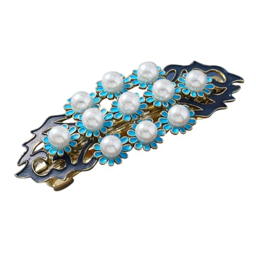 HEATSHAKING Perlen Haarspange Metall Dekorative Haarspangen Für Frauen Und Mädchen Traditionelle Chinesische Haarnadeln Retro-haarspangen Elegant von HEATSHAKING