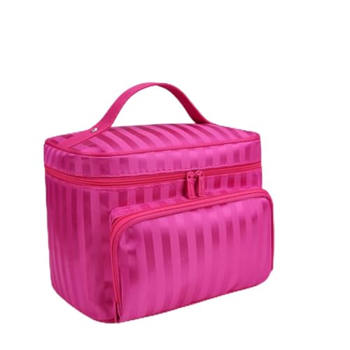 HEATSHAKING wasserdichte Kosmetiktasche Große Kapazität Reißverschluss Koreanisches Streifen Design Perfekter Organizer für Reisen und Outdoor Aktivitäten HEATSHAKING wasserdichte Kosmetiktasche Große Kapazität Reißverschluss Koreanisches Streifen Design Perfekter Organizer für Reisen und Outdoor Aktivitäten von HEATSHAKING