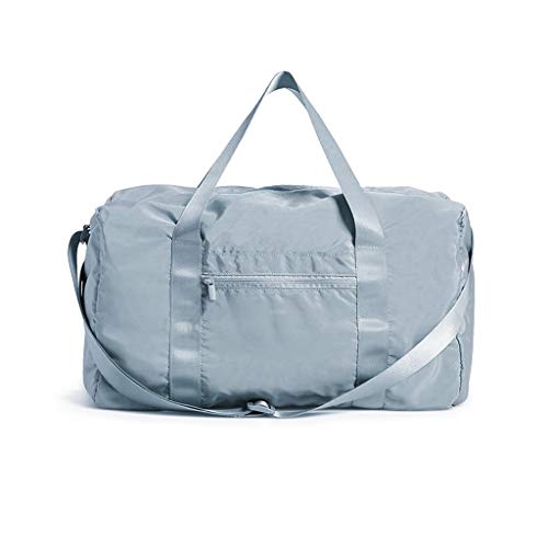 Turnbeutel/Sporttaschen Reisetasche Kurzstrecken-Licht und große Kapazität wasserdichte Handgepäcktasche Sport Sporttasche Reisetaschen (Color : Blue) von HEBBES