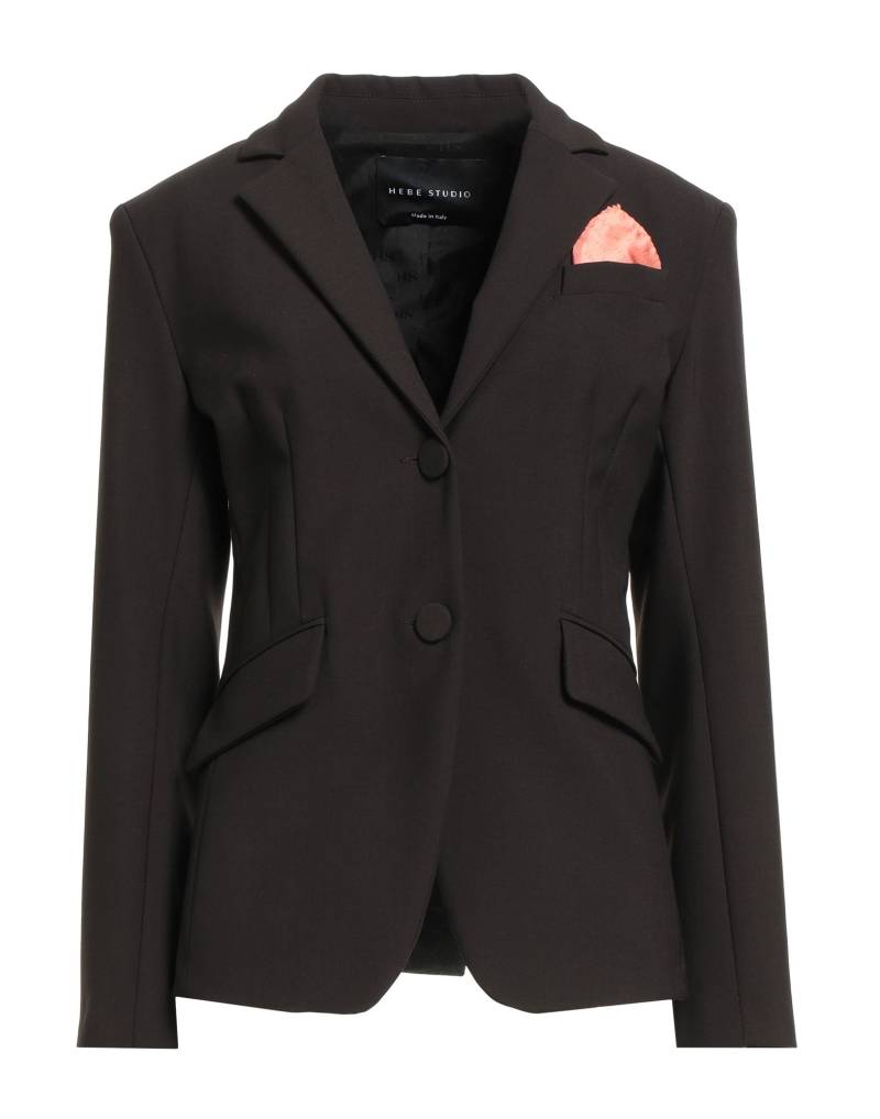 HEBE STUDIO Blazer Damen Dunkelbraun von HEBE STUDIO