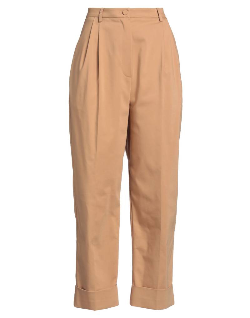 HEBE STUDIO Hose Damen Kamel von HEBE STUDIO