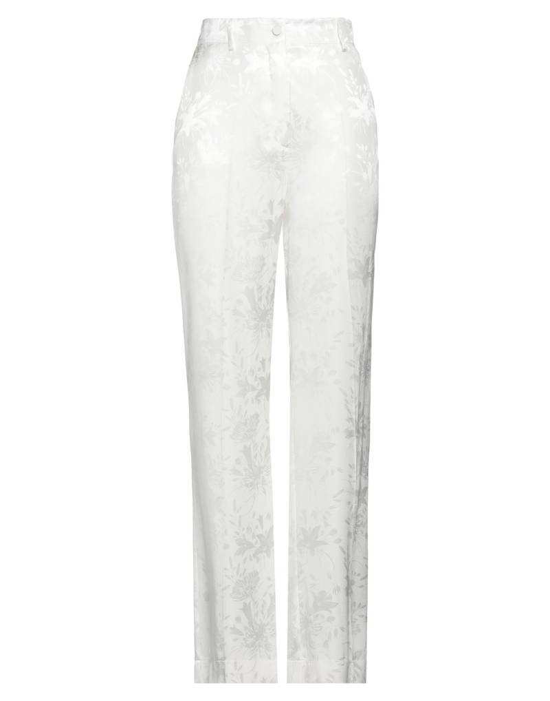 HEBE STUDIO Hose Damen Weiß von HEBE STUDIO