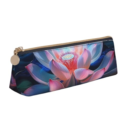 HEBSDFG Federmäppchen und Kosmetiktasche mit blauem Feuer- und Blumendruck, dreieckig, PVC-Leder, mit Reißverschluss, Organizer für Schule, Büro, Reisen, stilvolles Geschenk, weiß, Einheitsgröße, HEBSDFG Federmäppchen und Kosmetiktasche mit blauem Feuer- und Blumendruck, dreieckig, PVC-Leder, mit Reißverschluss, Organizer für Schule, Büro, Reisen, stilvolles Geschenk, weiß, Einheitsgröße, von HEBSDFG
