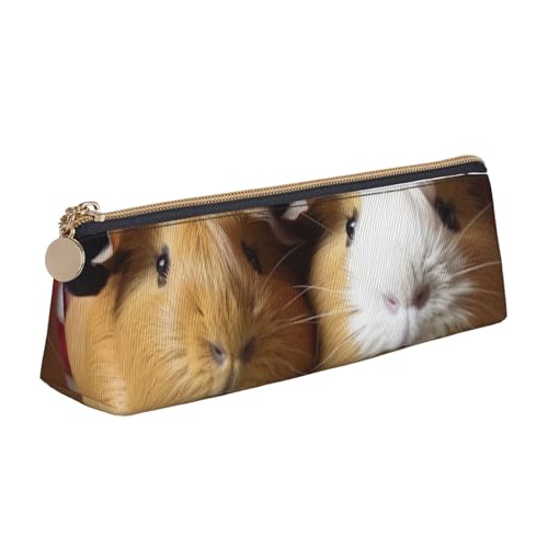 HEBSDFG Federmäppchen und Kosmetiktasche mit niedlichem Weihnachtsmotiv, dreieckig, PVC-Leder, mit Reißverschluss, Organizer für Schule, Büro, Reisen, stilvolles Geschenk, weiß, Einheitsgröße, HEBSDFG Federmäppchen und Kosmetiktasche mit niedlichem Weihnachtsmotiv, dreieckig, PVC-Leder, mit Reißverschluss, Organizer für Schule, Büro, Reisen, stilvolles Geschenk, weiß, Einheitsgröße, von HEBSDFG