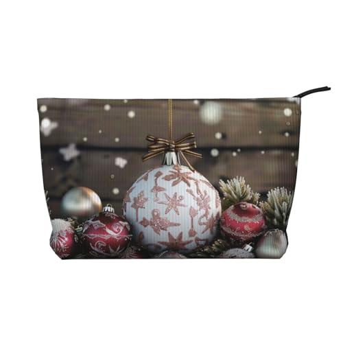 Niedliche Pinguin-Drucke Cord Make-up-Tasche für Frauen Mädchen, geräumiger Reise-Kosmetik-Organizer für Make-up, Toilettenartikel & Essentials, Weihnachtsdekoration., Einheitsgröße, Kosmetiktasche Niedliche Pinguin-Drucke Cord Make-up-Tasche für Frauen Mädchen, geräumiger Reise-Kosmetik-Organizer für Make-up, Toilettenartikel & Essentials, Weihnachtsdekoration., Einheitsgröße, Kosmetiktasche von HEBSDFG