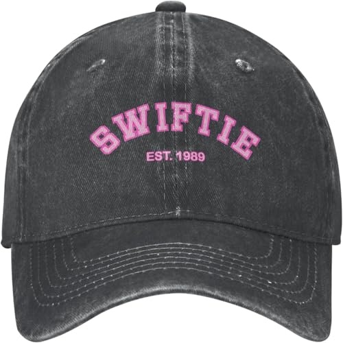 HEBUOUI Herren Basecap aus Reiner Baumwolle und atmungsaktiv Swift Hat Tour Basecap Concert Swift Concert Trucker Verstellbare Snapback Mütze Unisex Outdoor Geschenk von HEBUOUI