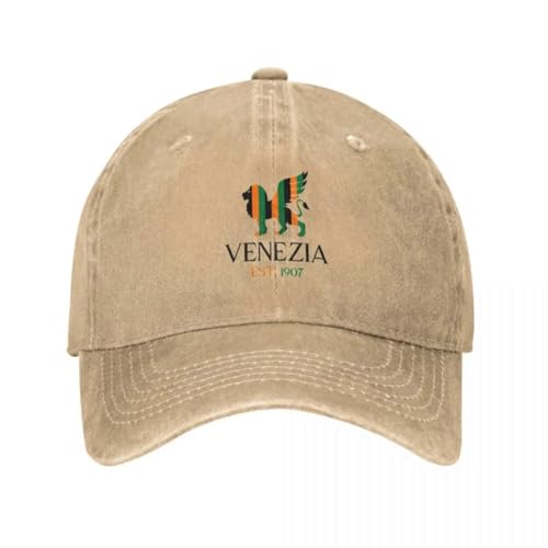 HEBUOUI Unisex-Baseballmütze Y2K Venezia Alt gestreifte 2 Cowboy-Boonie-Hüte Strandausflug Sonnenhut Kappen für Männer Frauen Outdoor-Geschenk von HEBUOUI