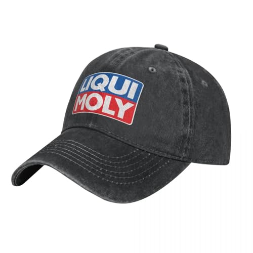 Liqui-Moly Mode Baseballmütze Baumwolle Hüte Verstellbarer Hut Universal Casual Cap Truck Fahrer Hut Beste Freundin Geschenke Halloween von HEBUOUI
