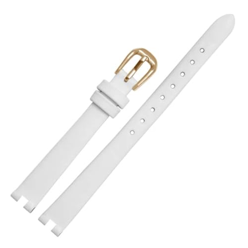 HECHENBAO Kleines, ultradünnes Armband, 10 x 3 mm, Ersatz-Lederarmband, kompatibel mit T003-Armband for Damen, geeignet for den täglichen Gebrauch(Beige) von HECHENBAO