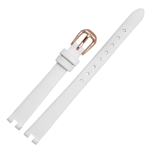 HECHENBAO Kleines, ultradünnes Armband, 10 x 3 mm, Ersatz-Lederarmband, kompatibel mit T003-Armband for Damen, geeignet for den täglichen Gebrauch(Black) von HECHENBAO