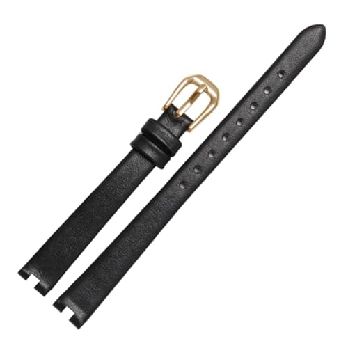 HECHENBAO Kleines, ultradünnes Armband, 10 x 3 mm, Ersatz-Lederarmband, kompatibel mit T003-Armband for Damen, geeignet for den täglichen Gebrauch(Brown) von HECHENBAO