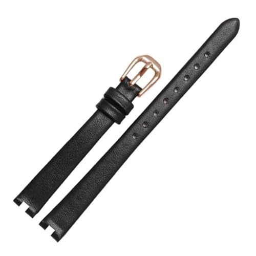 HECHENBAO Kleines, ultradünnes Armband, 10 x 3 mm, Ersatz-Lederarmband, kompatibel mit T003-Armband for Damen, geeignet for den täglichen Gebrauch(Gold) von HECHENBAO