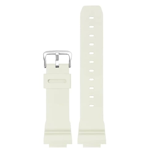 HECHENBAO Kompatibel mit GLX GB GW-6900 3179 3180 DW5600 9052 Uhr mit Zubehör, geeignet for den täglichen Gebrauch(Off white-silver) von HECHENBAO