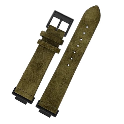 HECHENBAO Lederarmband kompatibel mit DW-5600 GW-B5600 GW-M5610 Wildleder-Fluff 16 mm Uhrenarmband Braunes Armband Geeignet for den täglichen Gebrauch(Beige) von HECHENBAO