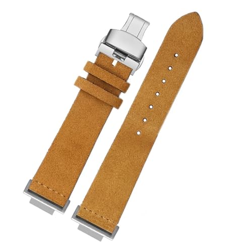 HECHENBAO Lederarmband kompatibel mit DW-5600 GW-B5600 GW-M5610 Wildleder-Fluff 16 mm Uhrenarmband Braunes Armband Geeignet for den täglichen Gebrauch(Blue Light Blue) von HECHENBAO