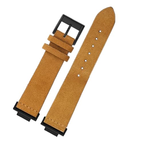 HECHENBAO Lederarmband kompatibel mit DW-5600 GW-B5600 GW-M5610 Wildleder-Fluff 16 mm Uhrenarmband Braunes Armband Geeignet for den täglichen Gebrauch(Red Black) von HECHENBAO