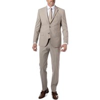 HECHTER PARIS Herren Anzug beige meliert von HECHTER PARIS