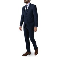 HECHTER PARIS Herren Anzug blau meliert von HECHTER PARIS