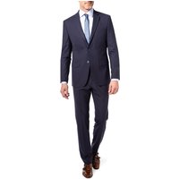 HECHTER PARIS Herren Anzug blau Schurwoll-Stretch von HECHTER PARIS