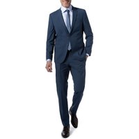 HECHTER PARIS Herren Anzug blau Schurwoll-Stretch von HECHTER PARIS