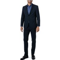 HECHTER PARIS Herren Anzug blau Schurwoll-Stretch von HECHTER PARIS