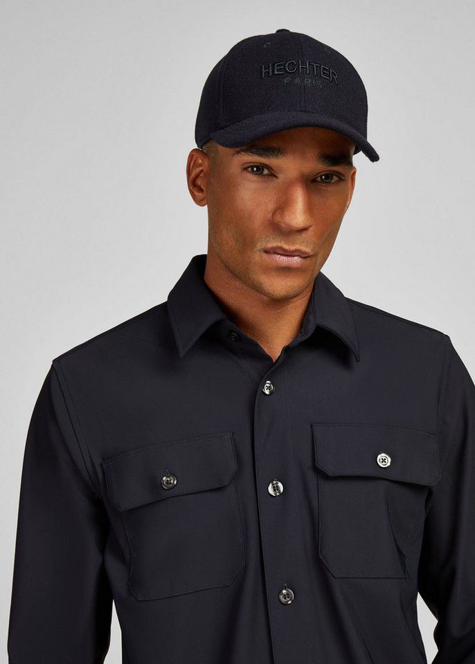 HECHTER PARIS Baseball Cap Mit Wollflanell-Optik von HECHTER PARIS