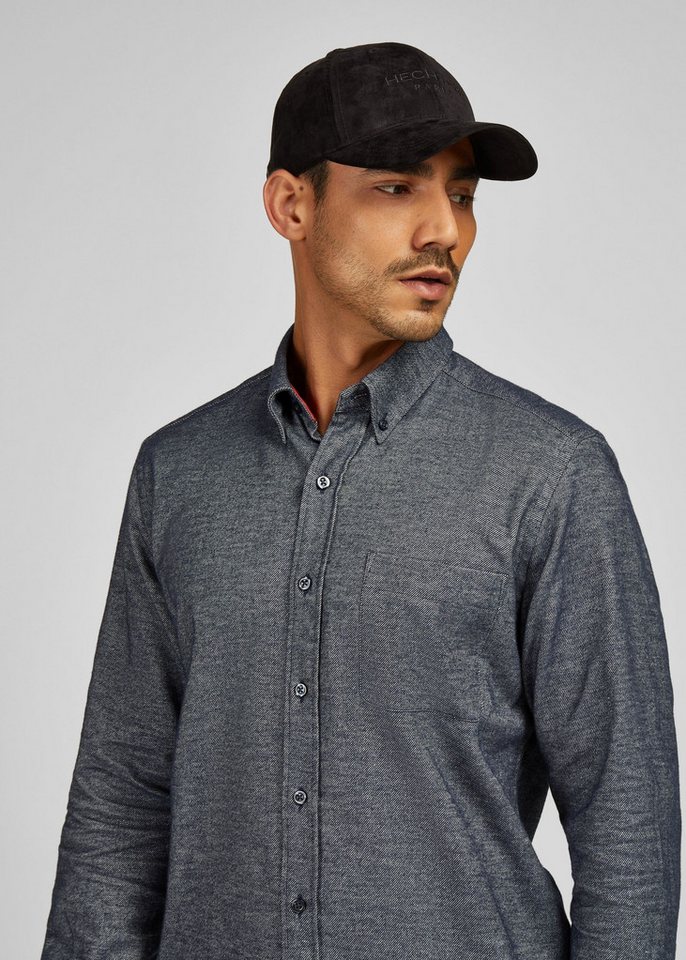 HECHTER PARIS Baseball Cap Mit Wollflanell-Optik von HECHTER PARIS