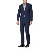 HECHTER PARIS Herren Anzug blau Schurwoll-Stretch von HECHTER PARIS