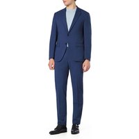 HECHTER PARIS Herren Anzug blau meliert von HECHTER PARIS