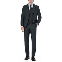 HECHTER PARIS Herren Anzug grün Schurwoll-Stretch von HECHTER PARIS