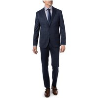 HECHTER PARIS Herren Anzug blau Jersey meliert von HECHTER PARIS