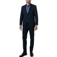 HECHTER PARIS Herren Anzug blau Schurwoll-Stretch von HECHTER PARIS