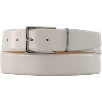 HECHTER PARIS Herren Gürtel grau Glattleder von HECHTER PARIS
