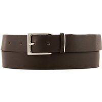 HECHTER PARIS Herren Gürtel braun Glattleder von HECHTER PARIS