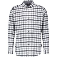 HECHTER PARIS Herren Hemd grau Flanell von HECHTER PARIS